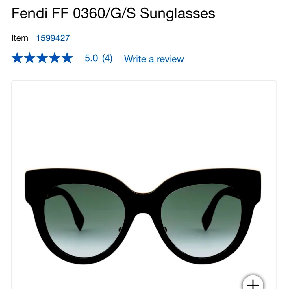 Fendi woman sunglasses